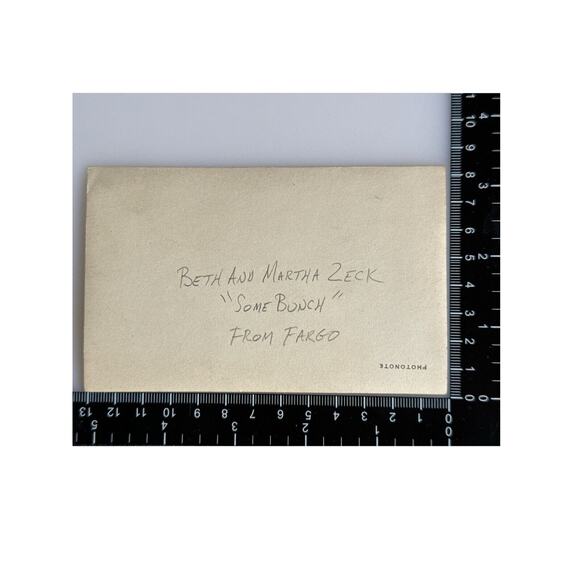 Antique Real Photo Notecard 1903-16 Ephemera Sepia Souvenir SS Tionesta Family - Picture 4 of 4